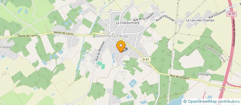 localisation de l'entreprise SEALEANE à LES CHOUX