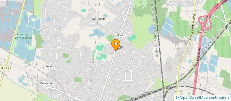 localisation de l'entreprise SEALINE  AMBARES-ET-LAGRAVE