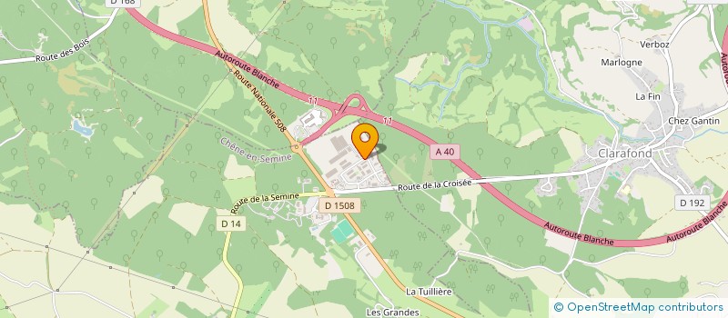 localisation de l'entreprise SEALING à CHENE-EN-SEMINE