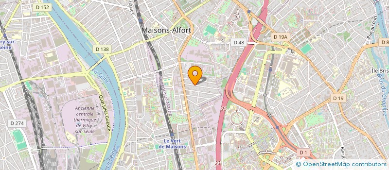 localisation de l'entreprise SEALING DEVELOPPEMENT  MAISONS-ALFORT