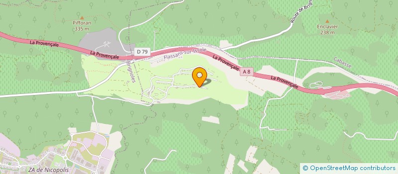 localisation de l'entreprise SEALING SYSTEM EVOLUTION  LE LUC