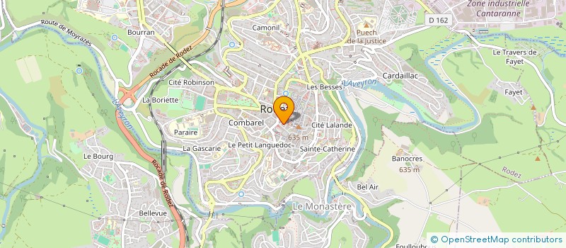 localisation de l'entreprise SEALLIA  RODEZ