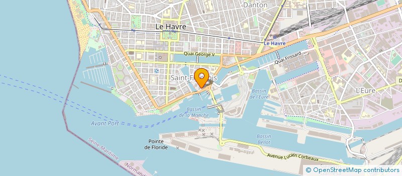 localisation de l'entreprise SEALOGIS à LE HAVRE