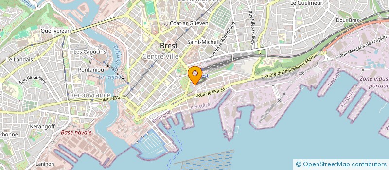 localisation de l'entreprise SEALS à BREST