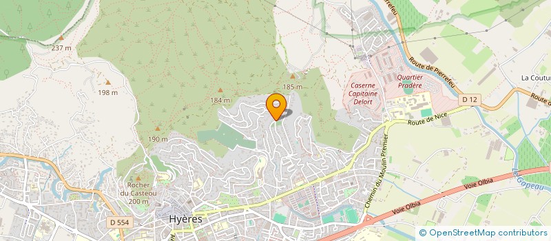 localisation de l'entreprise SEAM DISTRIBUTION  HYERES