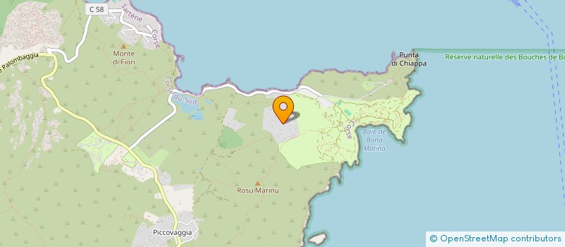 localisation de l'entreprise SEAMAXX à PORTO-VECCHIO
