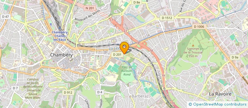 localisation de l'entreprise SEANCE TENANTE à CHAMBERY