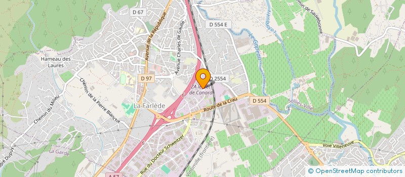 localisation de l'entreprise SEANERGY à LA FARLEDE