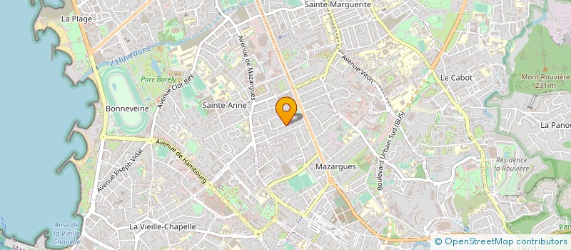localisation de l'entreprise SEANERGY à MARSEILLE
