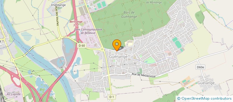 localisation de l'entreprise SEANERGY  GUENANGE