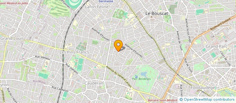 localisation de l'entreprise SEANITIATIVES à BORDEAUX