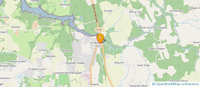 localisation de l'entreprise SEANOVA  PLEUVEN
