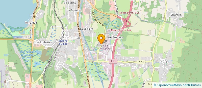 localisation de l'entreprise SEAOX à MERY