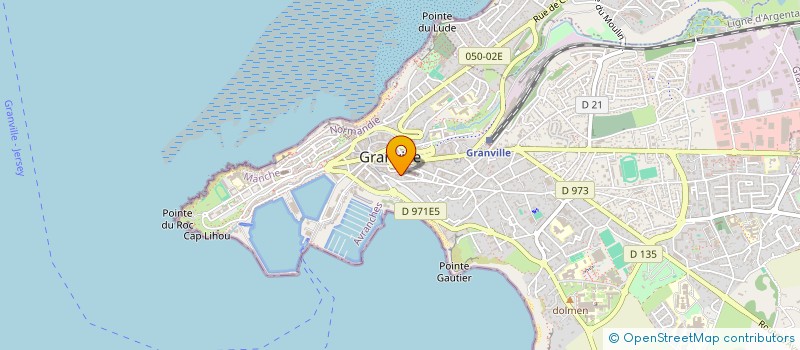 localisation de l'entreprise SEAPAUL à GRANVILLE