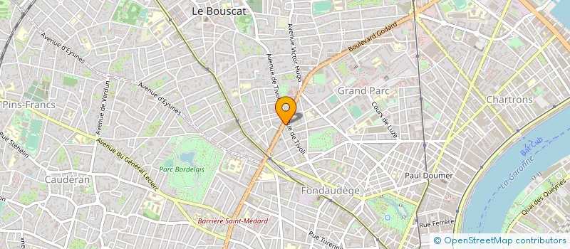 localisation de l'entreprise SEAPOLL à BORDEAUX