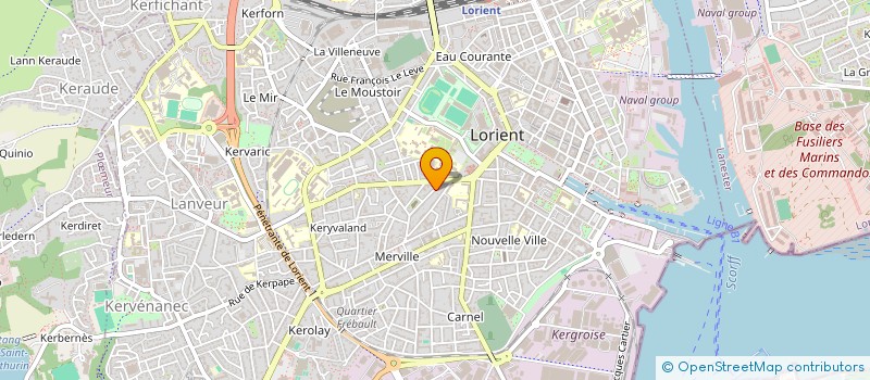 localisation de l'entreprise SEAPOSSIBLE COURSE AU LARGE  LORIENT