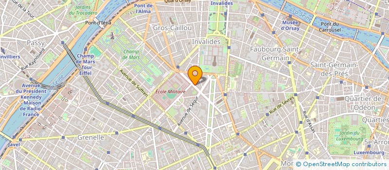 localisation de l'entreprise SEAR DUQUESNE à BOULOGNE-BILLANCOURT