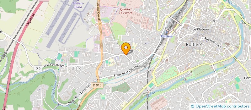 localisation de l'entreprise SEARCH INGENIERIE à POITIERS