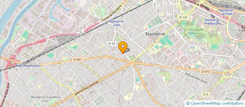 localisation de l'entreprise SEARN RECTIFICATION à NANTERRE