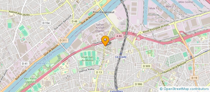 localisation de l'entreprise SEARUNNER FRANCE  COLOMBES
