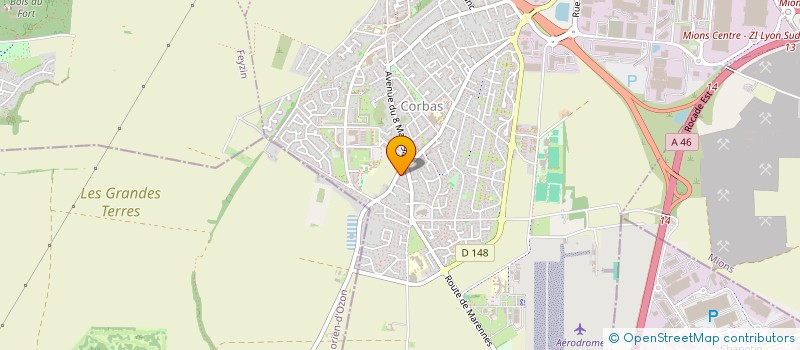 localisation de l'entreprise SEASHELL à CORBAS