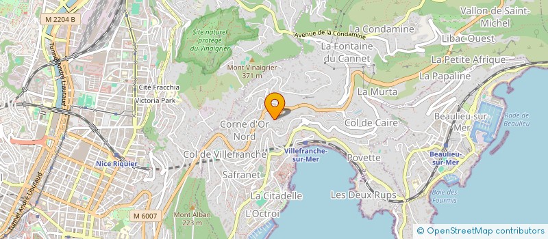 localisation de l'entreprise SEASIDE REAL ESTATE à VILLEFRANCHE-SUR-MER