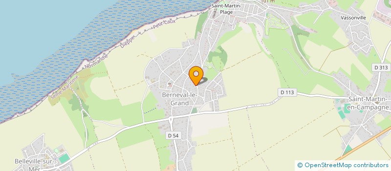 localisation de l'entreprise SEASIDE RUNNING  PETIT-CAUX