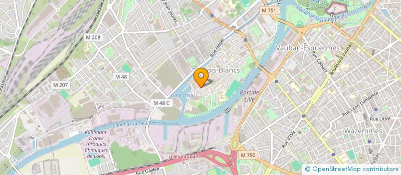 localisation de l'entreprise SEASOFT  LILLE