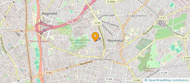 localisation de l'entreprise SEASON à MONTREUIL