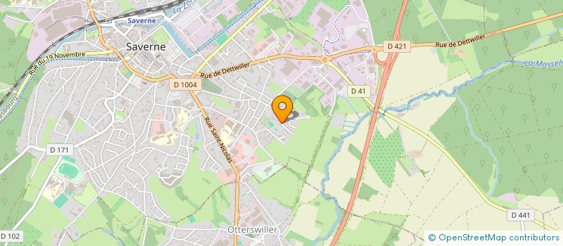 localisation de l'entreprise SEASON  SAVERNE