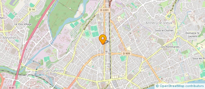 localisation de l'entreprise SEASON SPOT à ANNECY