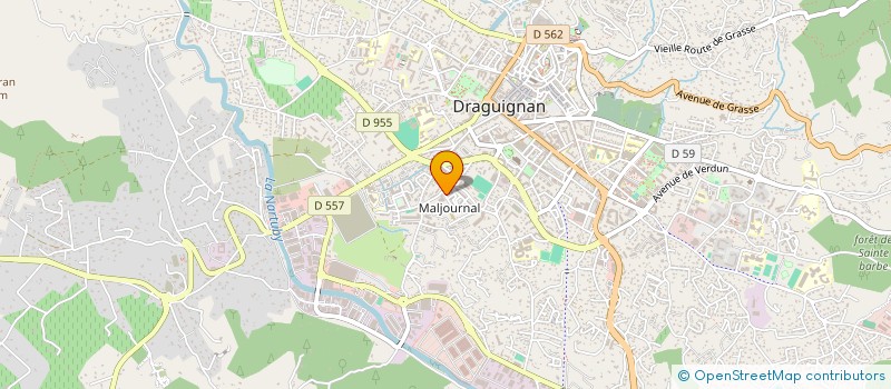 localisation de l'entreprise SEASONAIRES  DRAGUIGNAN