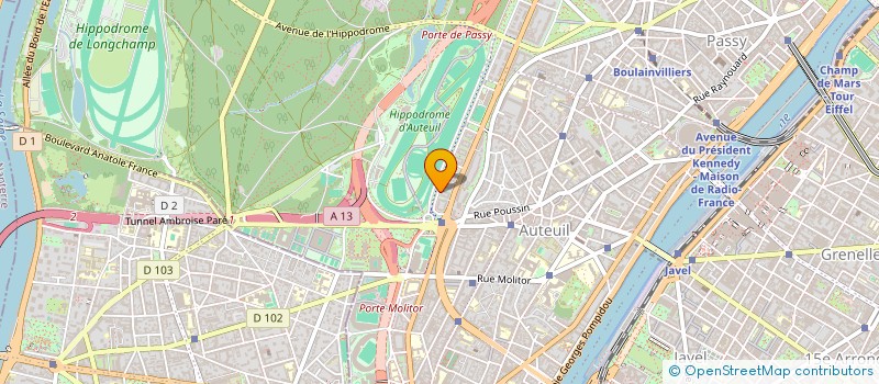 localisation de l'entreprise SEASTAR  PARIS