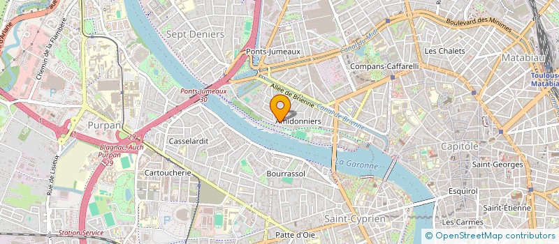 localisation de l'entreprise SEASTEMIC  TOULOUSE