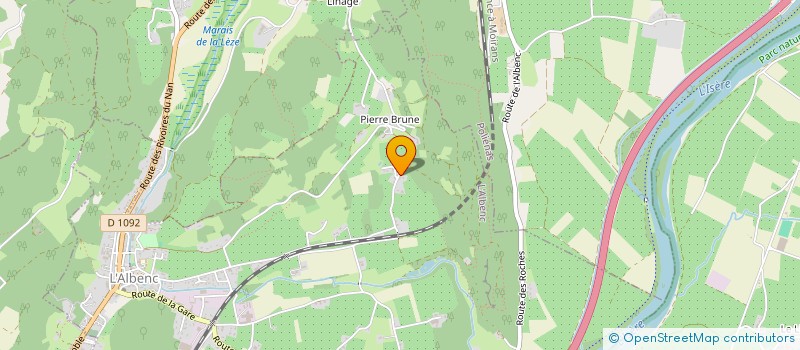 localisation de l'entreprise SEASUN  L'ALBENC