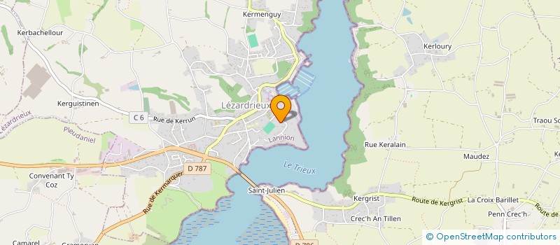 localisation de l'entreprise SEASUPPLEMENTS à LEZARDRIEUX