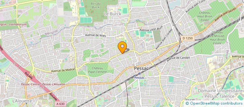 localisation de l'entreprise SEAT à PESSAC