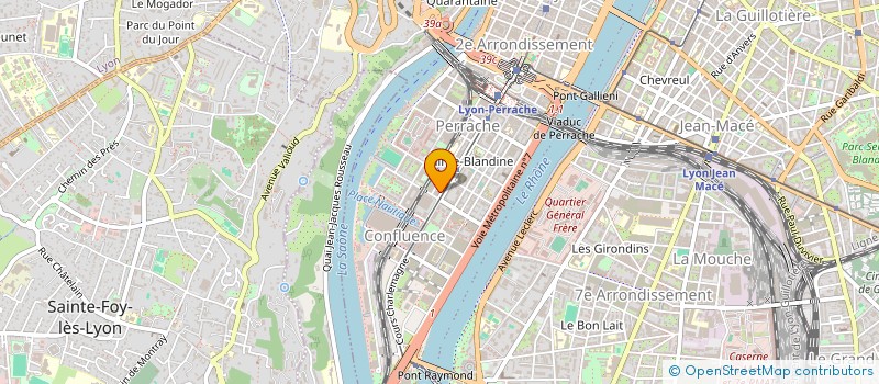 localisation de l'entreprise SEAT RHONE-ALPES SARL à LYON