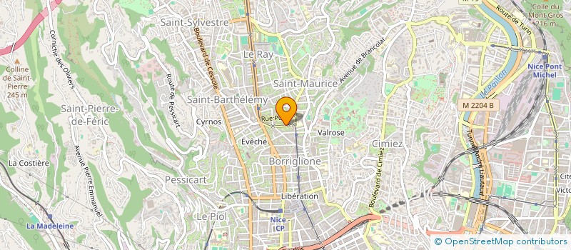 localisation de l'entreprise SEATG à NICE