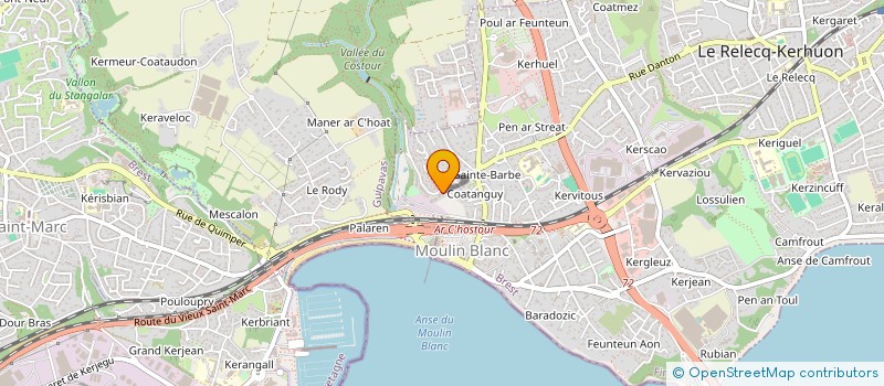 localisation de l'entreprise SEATOPIC à LE RELECQ-KERHUON