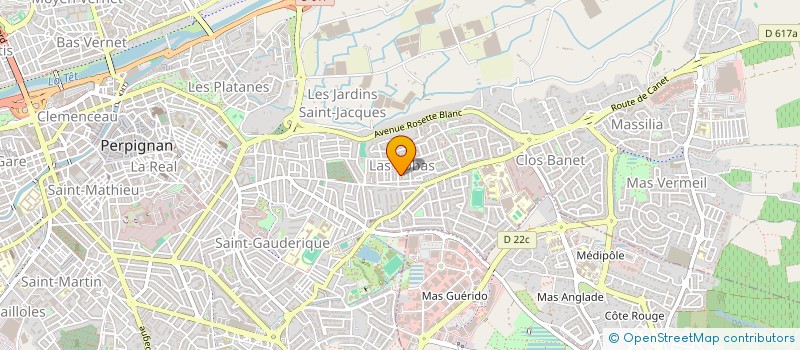 localisation de l'entreprise SEATRADER à PERPIGNAN