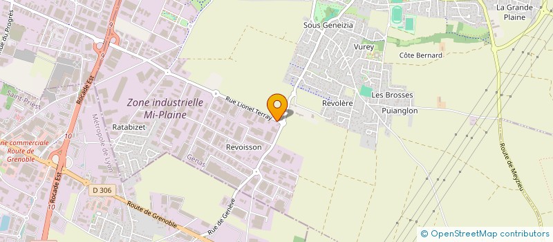 localisation de l'entreprise SEATTLE  GENAS