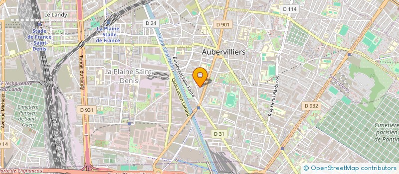 localisation de l'entreprise SEAV KEA ET ZIXIA IEP  AUBERVILLIERS