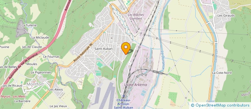 localisation de l'entreprise SEAVIEW  CHATEAU ARNOUX SAINT AUBAN