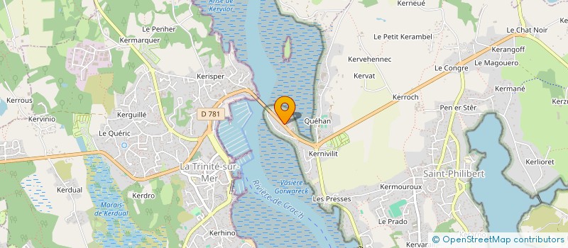 localisation de l'entreprise SEAWAY à SAINT-PHILIBERT