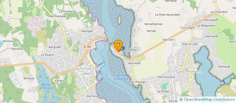 localisation de l'entreprise SEAWAY OFFSHORE  SAINT-PHILIBERT