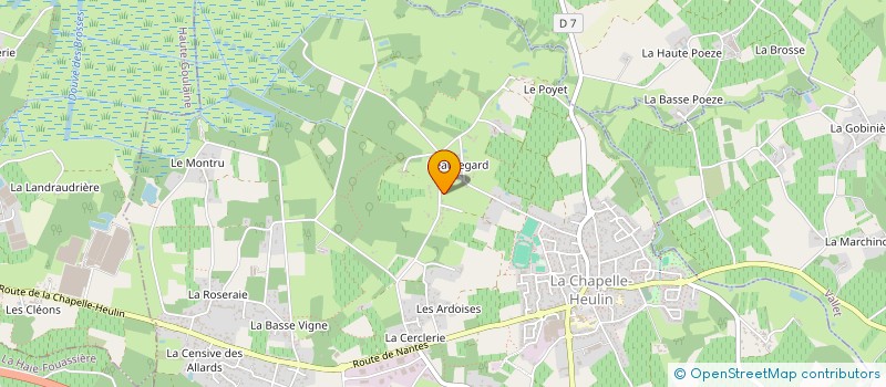 localisation de l'entreprise SEAY INVEST  LA CHAPELLE-HEULIN