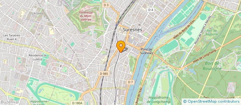 localisation de l'entreprise SEB 7 à SURESNES