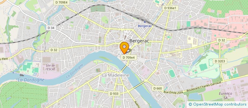 localisation de l'entreprise SEB AND CO à BERGERAC