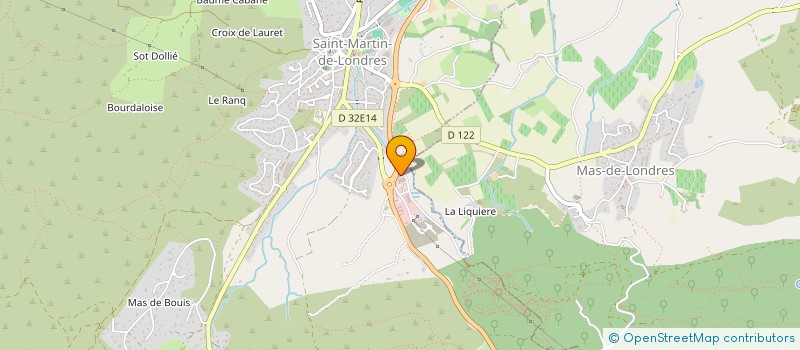 localisation de l'entreprise SEB AUTO à SAINT-MARTIN-DE-LONDRES
